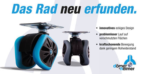 58mm Caster with Shark Wheels - Blue (Pack of 4 Casters) 2