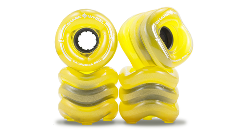 Shark Wheel 60mm, 78a Transparent Amber CALIFORNIA ROLL