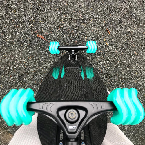 Shark Wheel 72mm 78a, Longboard Cruising Wheels, DNA Formula, Set
