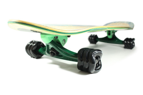 Bamboo Swirl Cruiser Skateboard 2