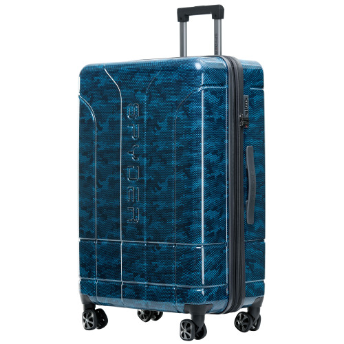 Blue Spyder Matrix 29 Inch Expandable Hardside Upright Suitcase
