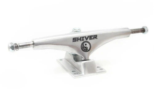54MM Bundles. 54mm, 78a Transparent Emerald Jaws Wheels with Abec 9 Bearings & Shiver Trucks Street Series Silver 150mm Trucks 2