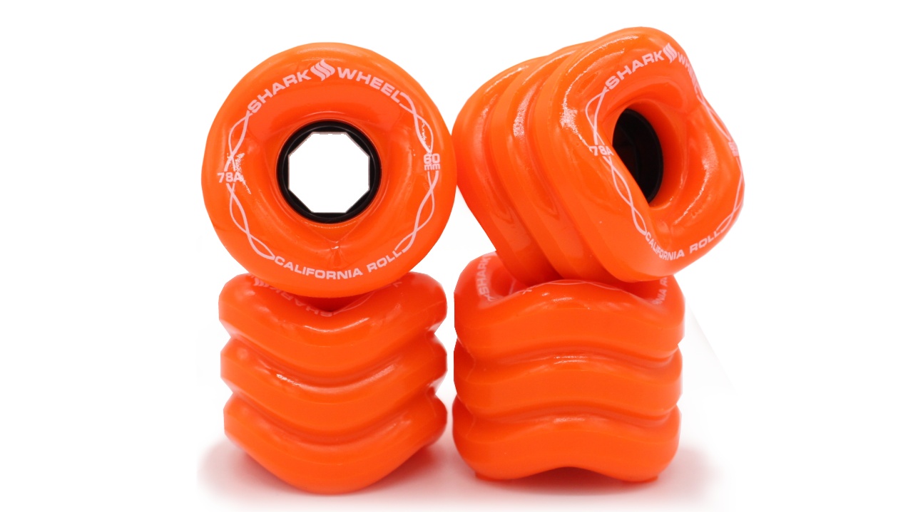 Shark Wheel 60mm, 78a Orange California Roll