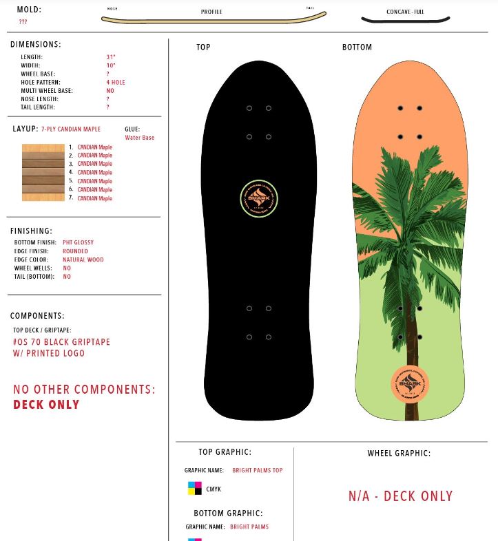 Palms Cruiser Skateboard