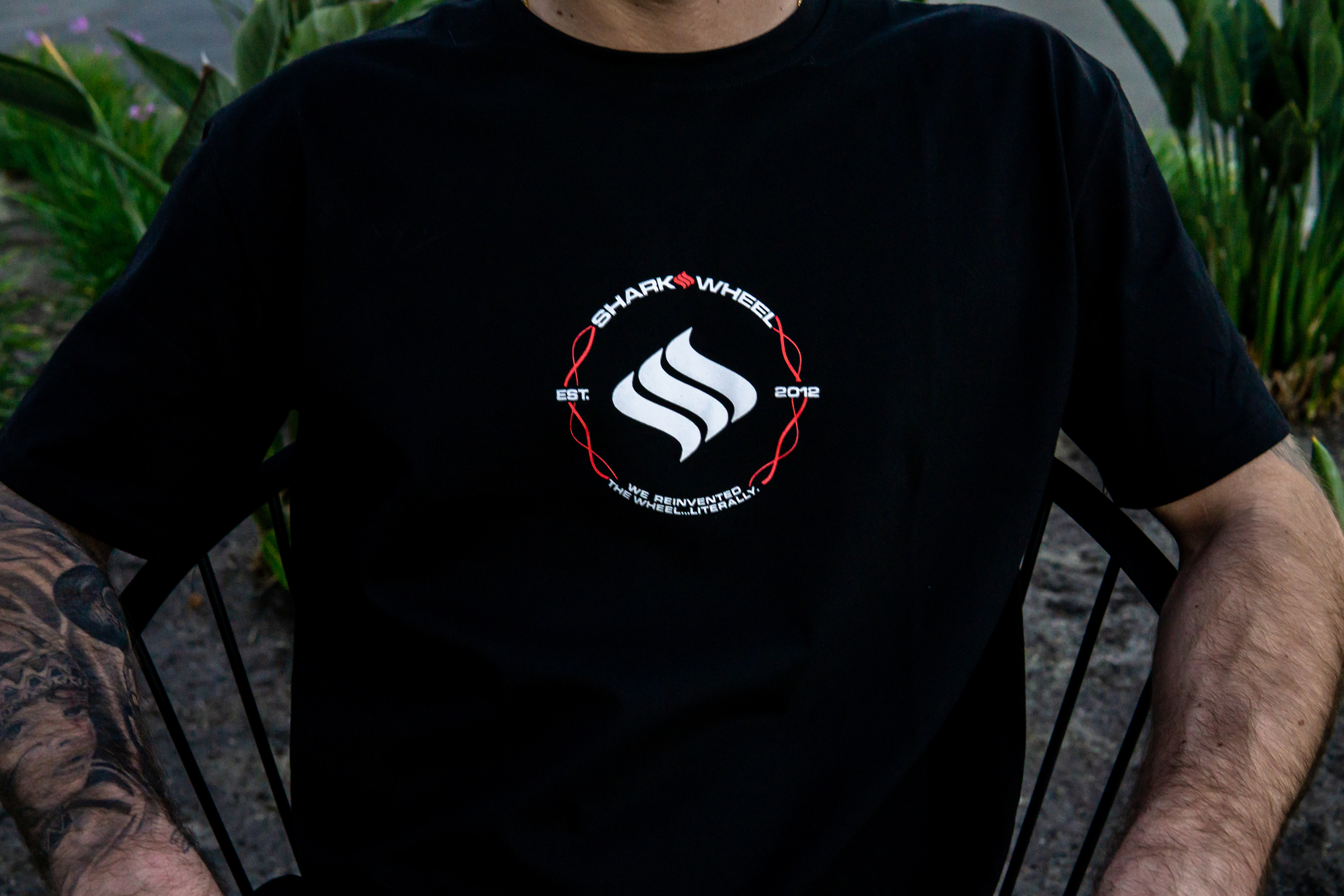 Shark T-Shirt Short Sleeve Black XL