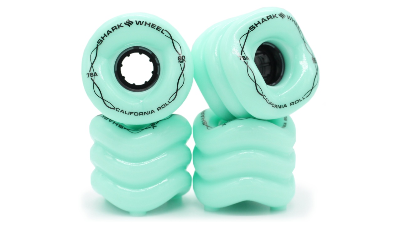 Shark Wheel 60MM, 78A Seafoam California Roll