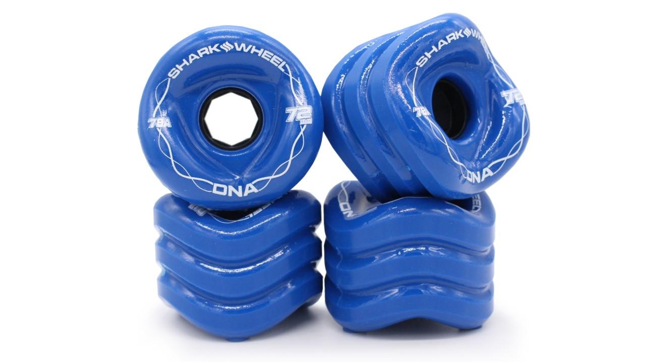 Shark Wheel 72MM, 78A DNA - Ibiza Blue