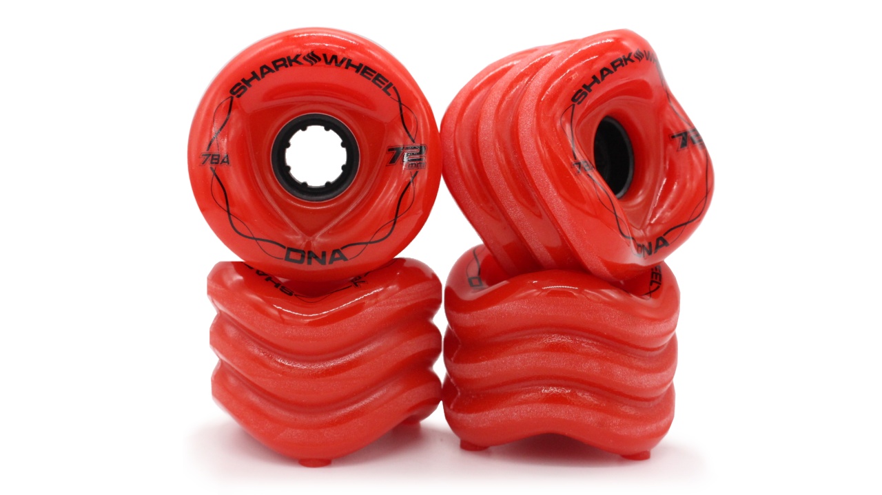 Shark Wheel 72MM, 78A DNA - Lava - Shark Wheel