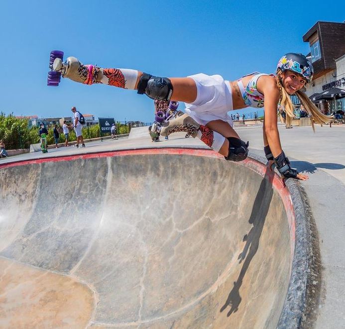 Shark Wheel 58MM, 86a Hybrid Quad Skate Wheels Red Shark Wheel