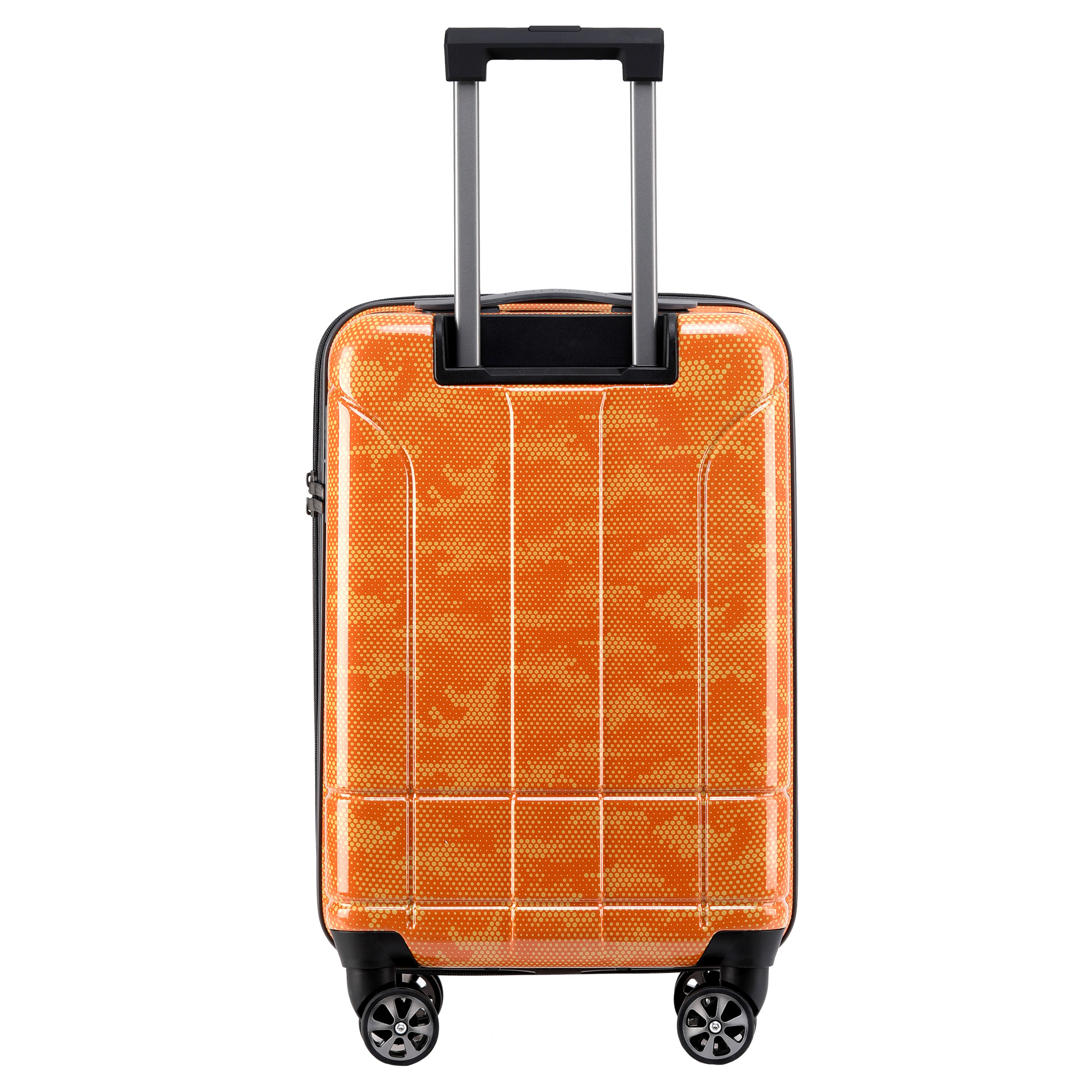 Orange Spyder Matrix 20 Inch Expandable Hardside Upright Suitcase