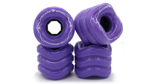 08☆新品 未開封☆ シャークウィール 60mm 78a パープル CALIFORNIA ROLL 60mm skateboard wheel
