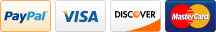 PayPal, Visa and Discover accepted