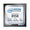 Platinum 8158 Intel Xeon Platinum 12-Core 3.00GHz 10.40GT/s UPI 24.75MB L3 Cache Socket LGA3647 Processor Platinum
