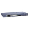 FSM7328PS NetGear ProSafe 24-Ports 10/100Mbps Layer 3 Managed Stackable Switch With 2 Gigabit Ports (Refurbished)