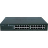 TE100-S24R TRENDnet TE100-S24R 24-Ports Fast Ethernet Compact Switch 24 x 10/100Base-TX LAN (Refurbished)
