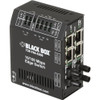 LBH240AE-ST Black Box NIB-Heavy-Duty Edge Switch Standard (4) Copper + (2) Fiber Si (Refurbished)