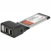 EC1U2F StarTech 1 Port USB 2.0 & 2 Port FireWire ExpressCard