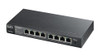 GS1100-8HP Zyxel 8-Ports GbE Unmanaged PoE Switch 8 Ports 4 x POE 4 x RJ-45 1000Base-T PoE Ports Desktop (Refurbished)