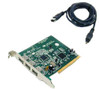 F5U501 Belkin FirePath PCI USB Adapter 3 x 6-pin FireWire IEEE 1394 Plug-in Card