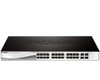 DGS-1210-28 D-Link Websmart 24-Ports 1000Base-T Gigabit Switch with 4 SFP Ports (Refurbished)