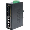 ISW-621 Planet Technology IP30 Slim Type 4-Port Industrial Ethernet Switch + 2-Port 100Base-FX(SC) (Refurbished)
