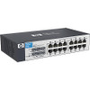 J9560AS#ABA HP Procurve 1410-16G 16-Ports 10/100/1000 RJ-45 Unmanaged Desktop Gigabit Ethernet Switch (Refurbished)