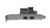 628008-001 HP IEEE 1394 Dual-Ports 400Mbps PCI Express x1 FireWire Network Adapter