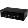 SV431DVGAU2A StarTech Dual Vga Kvm Switch With Audio Perp and Usb Usb 2.0 4-Port Hub (Refurbished)