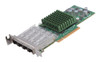 AOC-STG-B4S SuperMicro Quad-Ports 10Gbps PCI Express 3.0 x8 Gigabit Ethernet Low-Profile Network Adapter