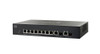 SG300-10PP-K9 Cisco SG300-10PP 8-Ports RJ-45 PoE+ 10/100/1000Base-T Gigabit Ethernet 1U Rack-mountable Layer 3 Managed Switch with 2x Combo Gigabit SFP Ports