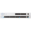 US-24 Ubiquiti Managed Gigabit Switches with SFP 24 Network, 2 Expansion Slot Optical Fiber, Twisted Pair Modular 2 Layer Supported (Refurbished)