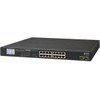 GSW-1820VHP Planet GSW-1820VHP Ethernet Switch - 16 Ports - Gigabit Ethernet - 1000Base-T - 2 Layer Supported - Modular - 2 SFP Slots - Power Supply - Twisted
