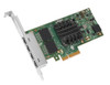 I350-T4-JP Lenovo I350-T4 Quad-Ports RJ-45 1Gbps 10Base-T/100Base-TX/1000Base-T Gigabit Ethernet PCI Express 2.1 x4 Server Network Adapter