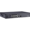 140-POE0801-G02 GeoVision 8-Port 802.3at Web Management PoE Switch - 8 Ports - Manageable - 1000Base-X - 2 Layer Supported - Modular - 1 SFP Slots - Twisted Pair,