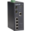 LPH2004A-2GSFP Black Box Industrial Managed Gigabit Ethernet PoE+ Switch 4-Port RJ-45, 2-Ports SFP (Refurbished)