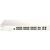 DBS-2000-28P D-Link 28-Port Nuclias Cloud-Managed Switch - 28 Ports - Manageable - 2 Layer Supported - Modular - 4 SFP Slots - Optical Fiber, Twisted Pair -