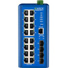 SEG520-4SFP-T B+B SmartWorx eWorx SEG520-4SFP-T Ethernet Switch - 16 Ports - Manageable - Fast Ethernet - 1000Base-X - 2 Layer Supported - Modular - 4 SFP Slots -