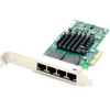 665240-B21-ACC Accortec Quad-Ports RJ-45 1Gbps 10Base-T/100Base-TX/1000Base-T Gigabit Ethernet PCI Express 2.1 x4 Network Adapter for HPE Compatible