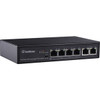 GV-APOE0400 GeoVision 6-Port 10/100 Mbps Unmanaged PoE Switch with 4-Port PoE - 6 Ports - 2 Layer Supported - Twisted Pair -  (Refurbished)