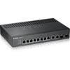 GS2220-10 ZYXEL 8-port GbE L2 Switch with GbE Uplink - 8 Ports - Manageable - 4 Layer Supported - Modular - 2 SFP Slots - 11 W Power Consumption - Twisted