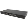 561280 Intellinet 24-Port Gigabit Ethernet Switch with 10 GbE Uplink - 24 Ports - 2 Layer Supported - Modular - 17.50 W Power Consumption - Optical Fiber,
