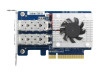 QXG-25G2SF-CX4 QNAP QXG-25G2SF-CX4 25Gigabit Ethernet Card - PCI Express 3.0 x8 - 2 Port(s) - Optical Fiber - 25GBase-X, 10GBase-X - Plug-in