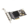 SY-PEX24070 SYBA Multimedia 4 Port Gigabit 802.3at POE+ Ethernet PCI-e x4 Ethernet Network Interface Card - PCI Express 3.0 x4 - 4 Port(s) - 4 - Twisted Pair -