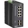 LIE1014A Black Box Industrial Managed Gigabit Ethernet PoE+ Switch (8) RJ-45, (4) SFP (Refurbished)
