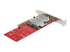 PEX8M2E2_BIN2 StarTech Dual M.2 PCIe Express SSD Adapter Card