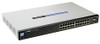 SLM2024 Linksys Cisco 24-Ports 10/100/1000 Gigabit Smart Switch with 2 Combo Gigabit SFP (Refurbished)