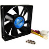 TF8025 VANTEC ThermoFlow 80mm Case Fan (Speed Adaptable Low Noise Low Power Usage)