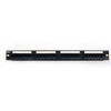 C-PP5-24-F-BK Belkin 24 Port Cat5e Network Patch Panel 24 x RJ-45 (Refurbished)