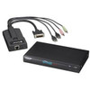 DTX5000 Black Box ServSwitch DTX KVM Console/Extender 1 Computer(s) 1 User(s) 2 x Type A Keyboard/Mouse 1 x DVI-I Video