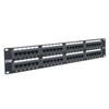 TC-P48C6 Trident Micro Cat6 48pt Unshielded Patch Panel